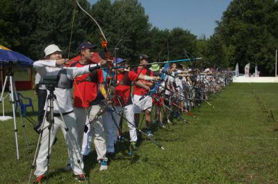 Рязанские лучники завоевали три медали домашнего личного чемпионата ЦФО